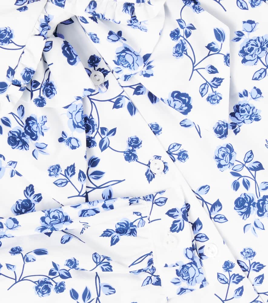 Floral cotton shirt
