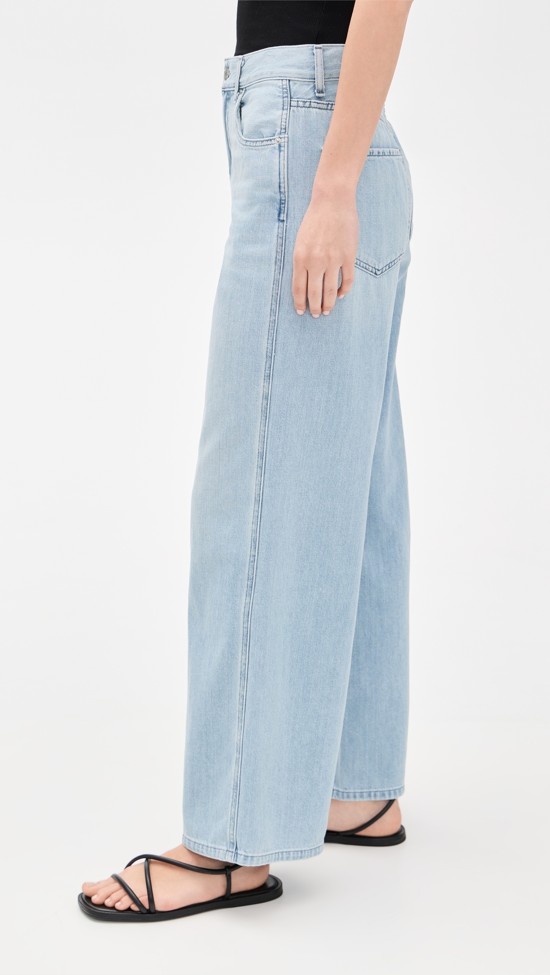 LE JEAN Juliette Wide Leg Jeans Heartbreak