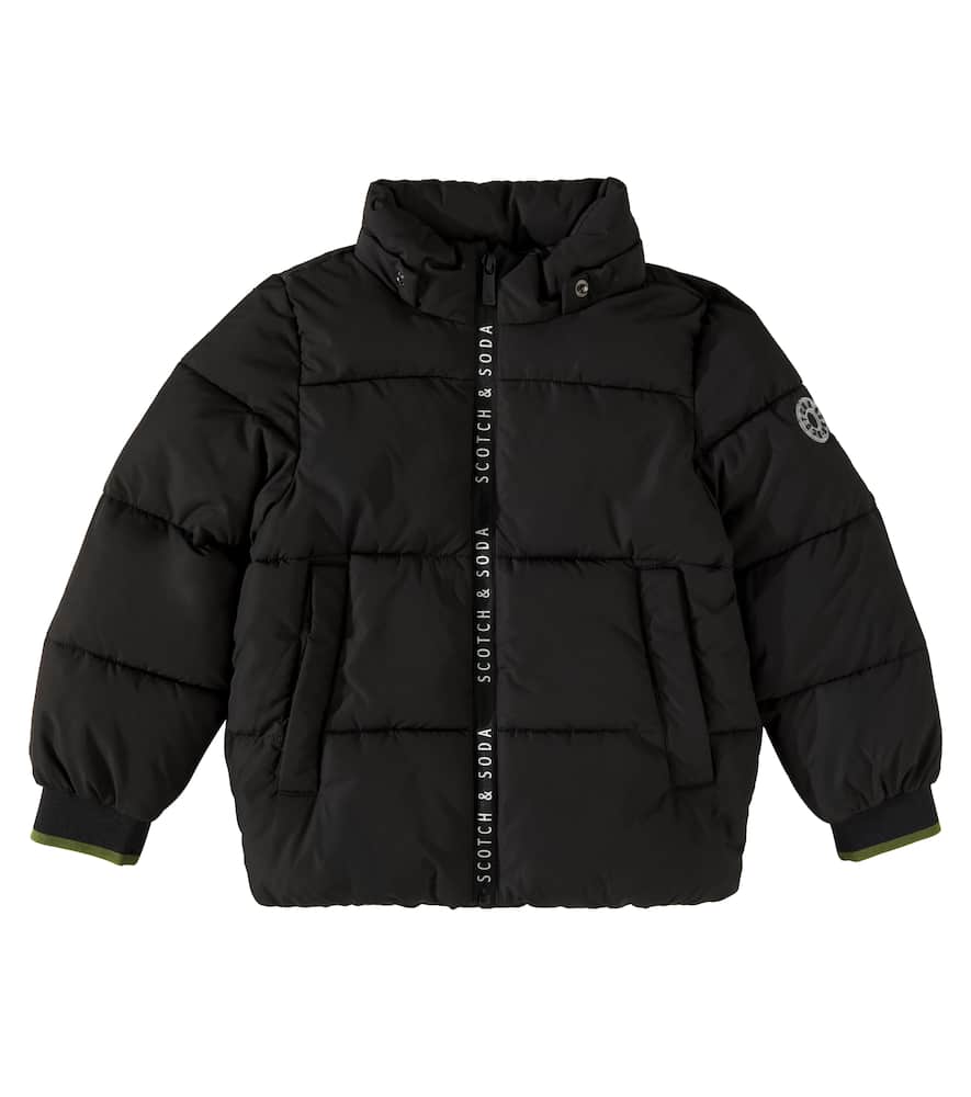 Scotch & Soda Kids Quilted puffer jacket