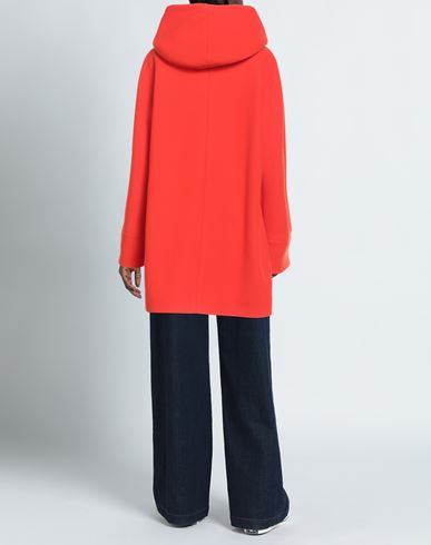 Woman Coat Red Size 12 Polyester
