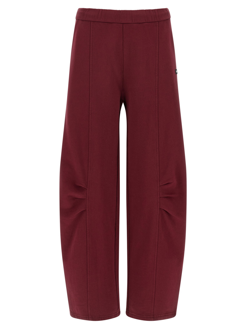 Maroon Terry Back joggers