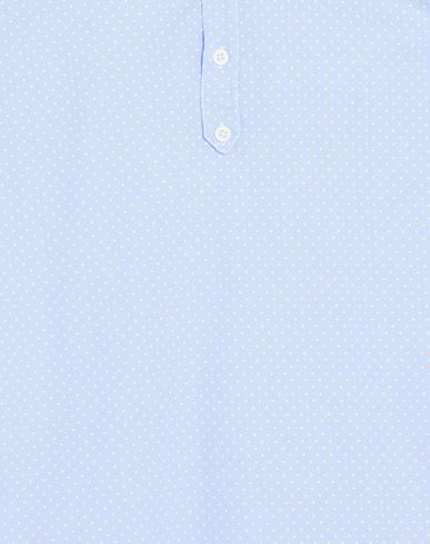 Man Shirt Sky blue Size 15 Cotton