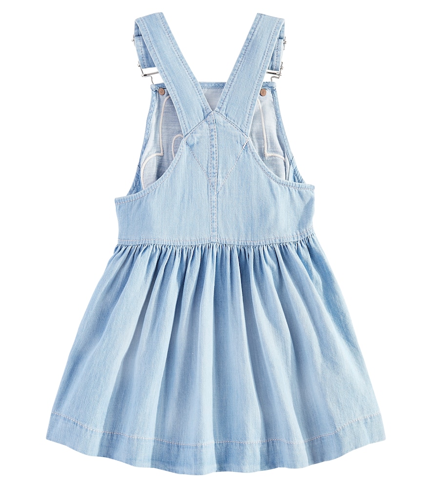 Zimmermann Kids Waverly Heart denim dress