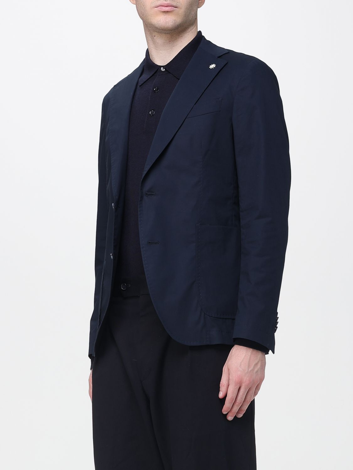 Blazer Men color Blue