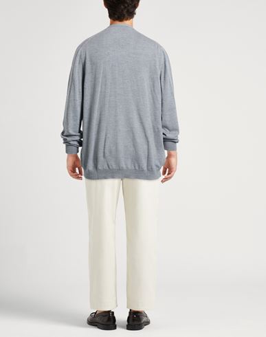 Man Cardigan Grey Size 50 Virgin Wool