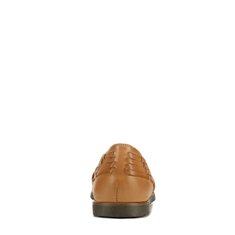 Women's Ranie Huarache Flat Sandals (Tan Leather)