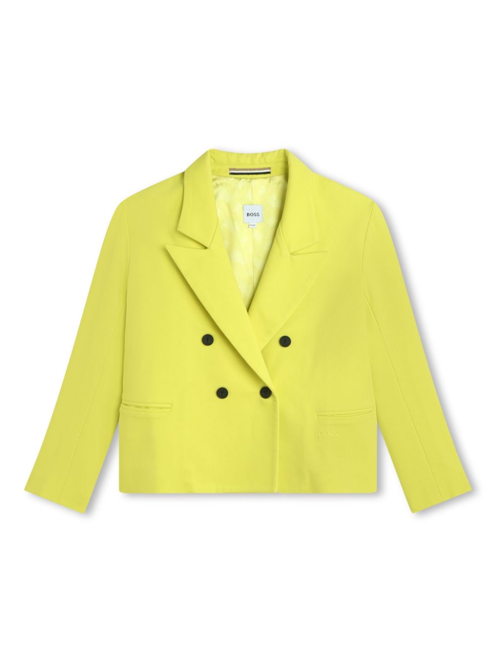 Double-breasted blazer - Yellow