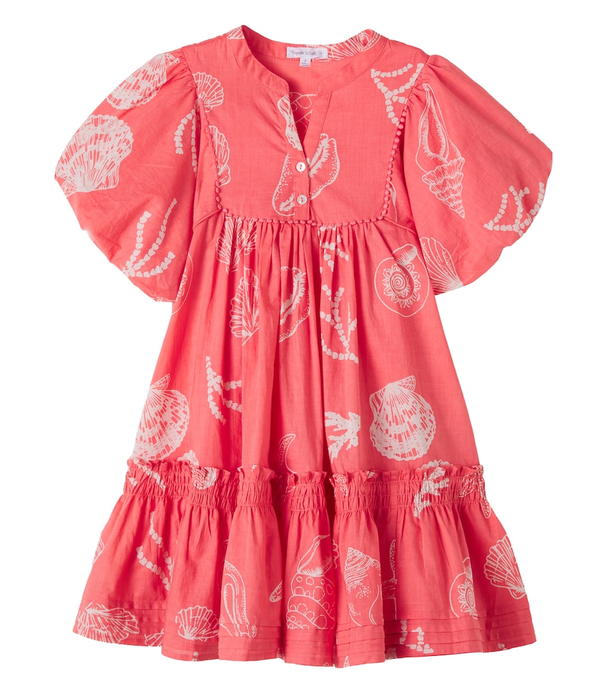 Cruz printed cotton dress