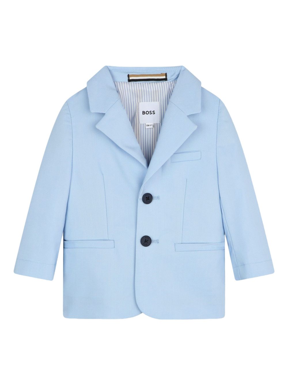 Single-breasted blazer - Blue
