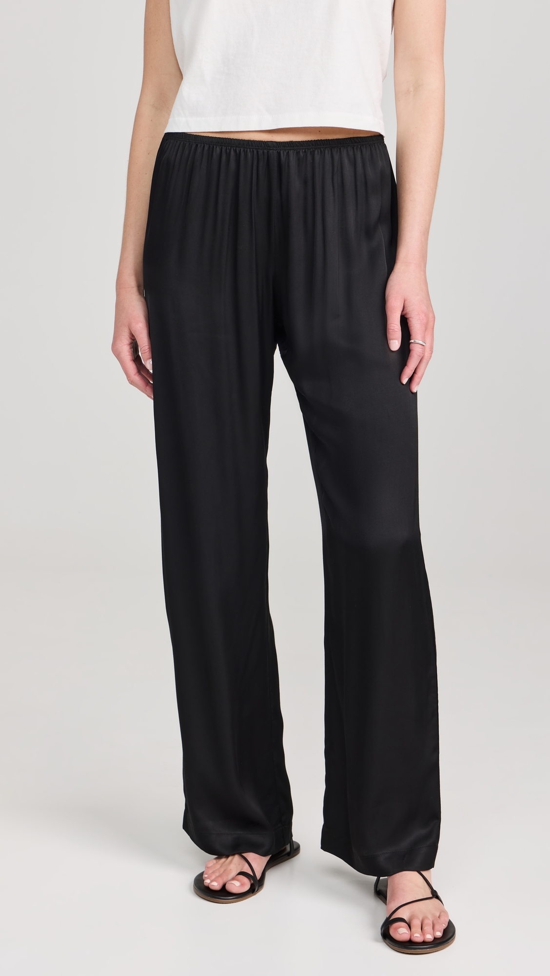The Silky Simple Pants Jet