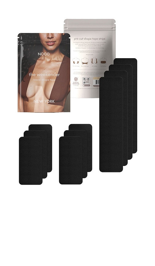 NOOD Weekend Travel Tape in Black