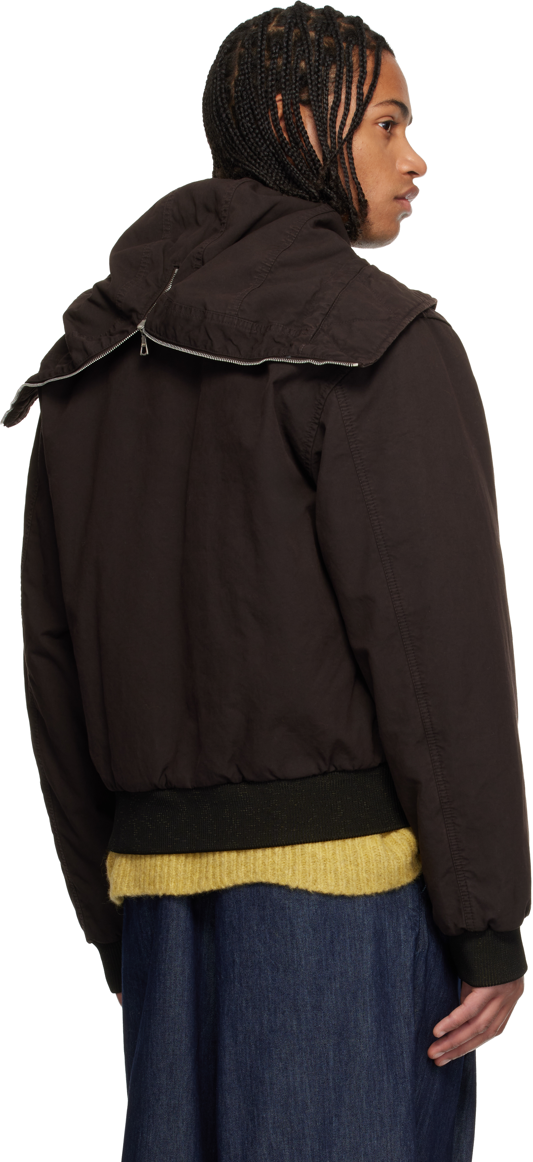 Brown Garment-Dyed Jacket
