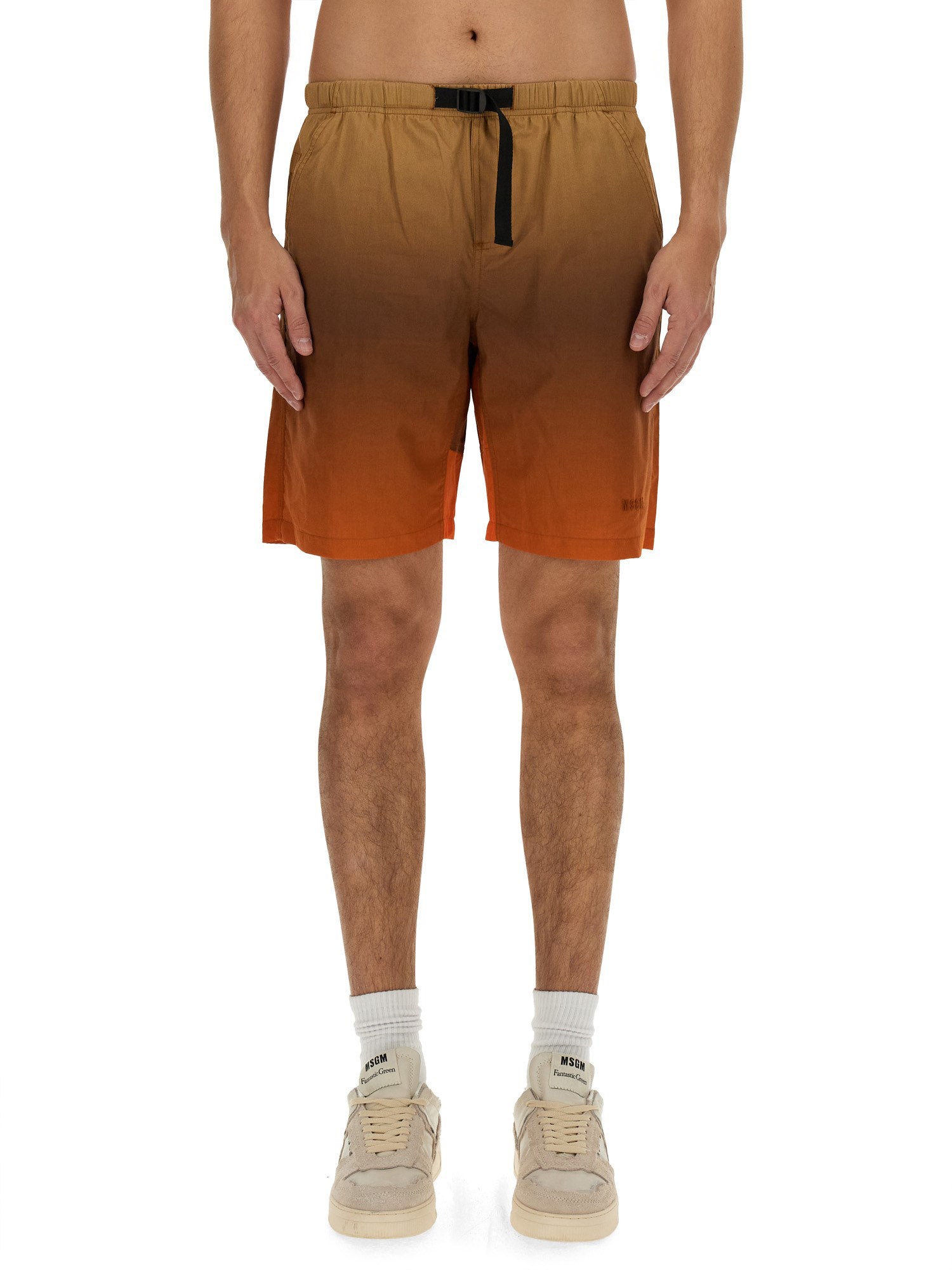 Cotton bermuda shorts