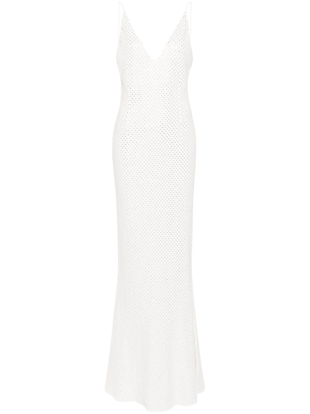 -Maxi Slip Dress In Cady-Donna