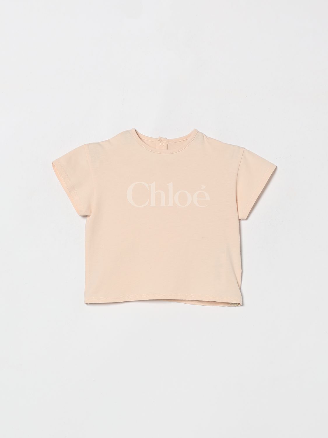 T-Shirt CHLOÉ Kids color Pink