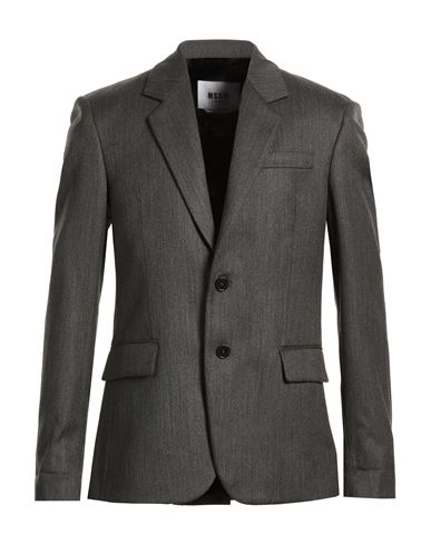 Man Blazer Charcoal Size 34 Virgin Wool, Polyester