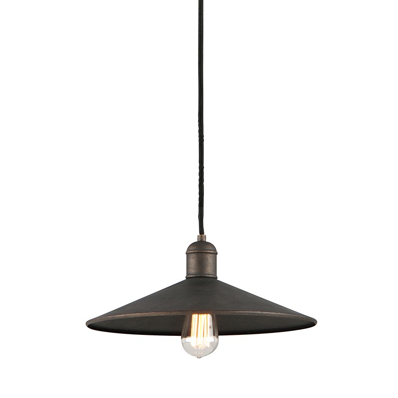 Troy Mccoy 6" Pendant Light in Vintage Bronze