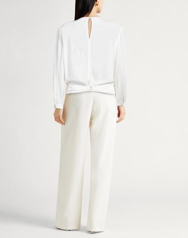Woman Top White Size 10 Viscose