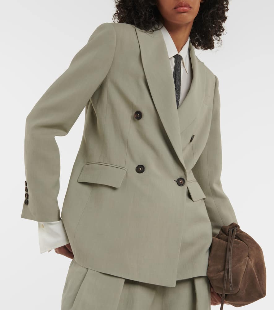 Double-breasted blazer