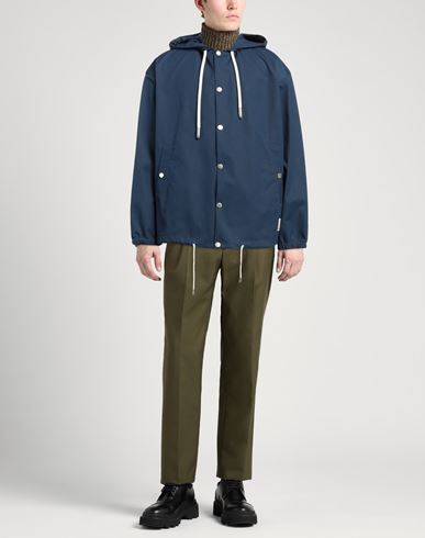 Man Overcoat & Trench Coat Navy