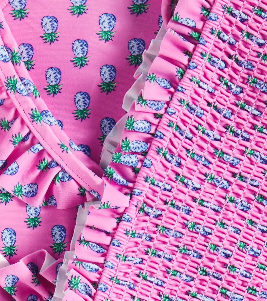 Polo Ralph Lauren Kids Ruffled shirred bikini