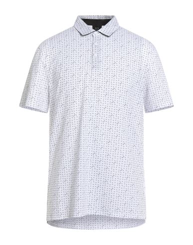 Man Polo shirt White Size L Cotton