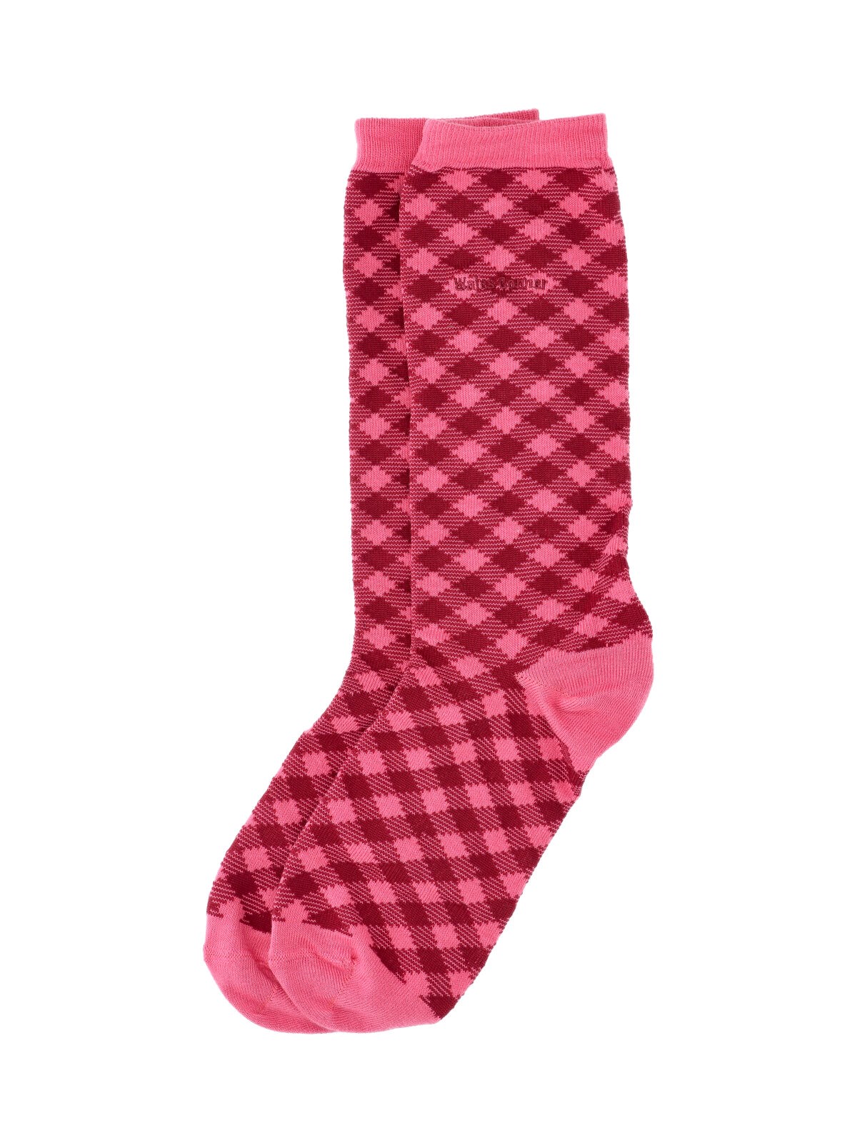 Set 2 Socks With Check Pattern