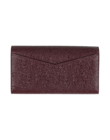 Woman Wallet Burgundy Size 