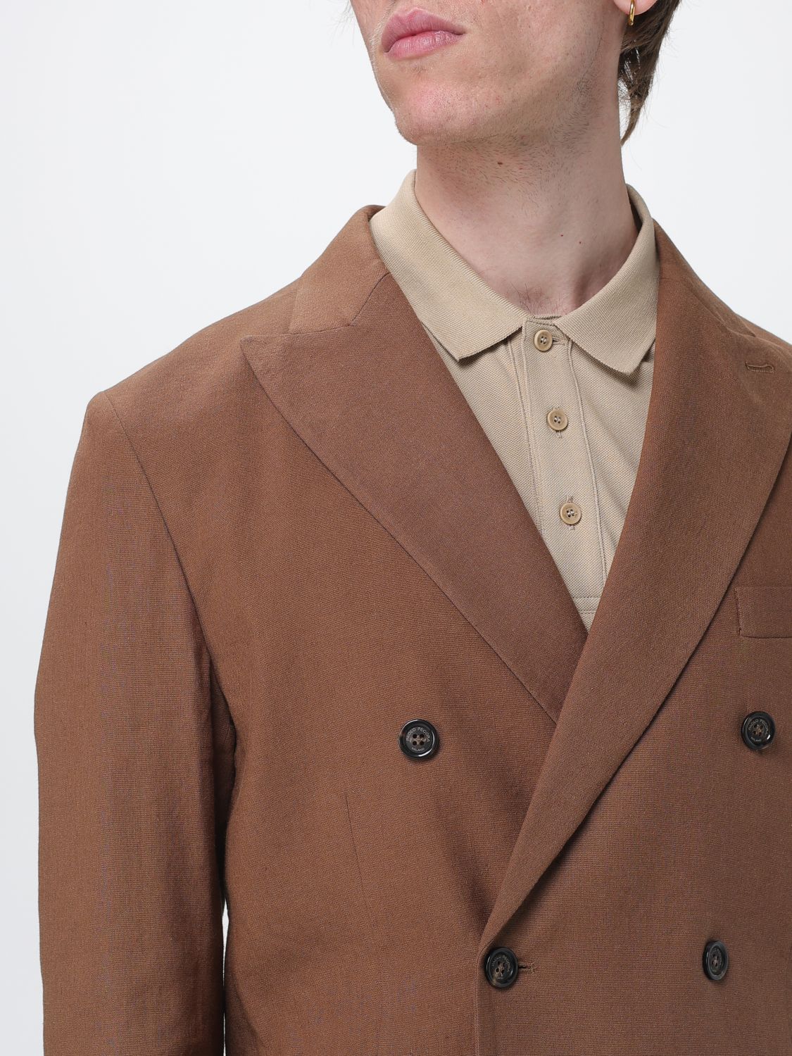 Jacket Men color Hazel