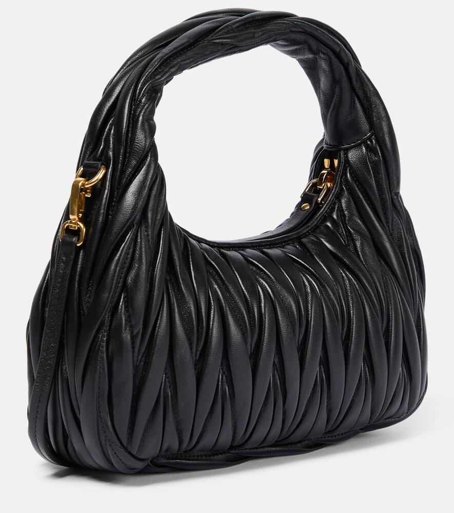 Miu Miu Miu Wander matelassé leather shoulder bag