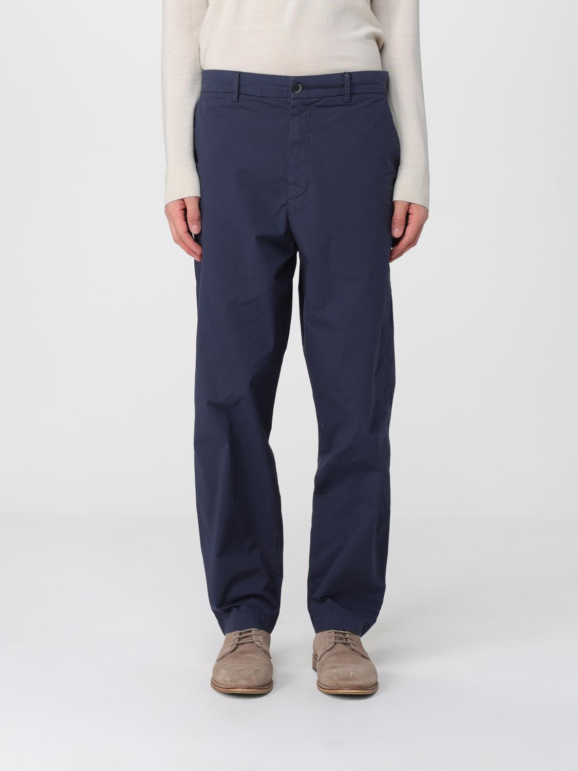 Pants Men color Blue