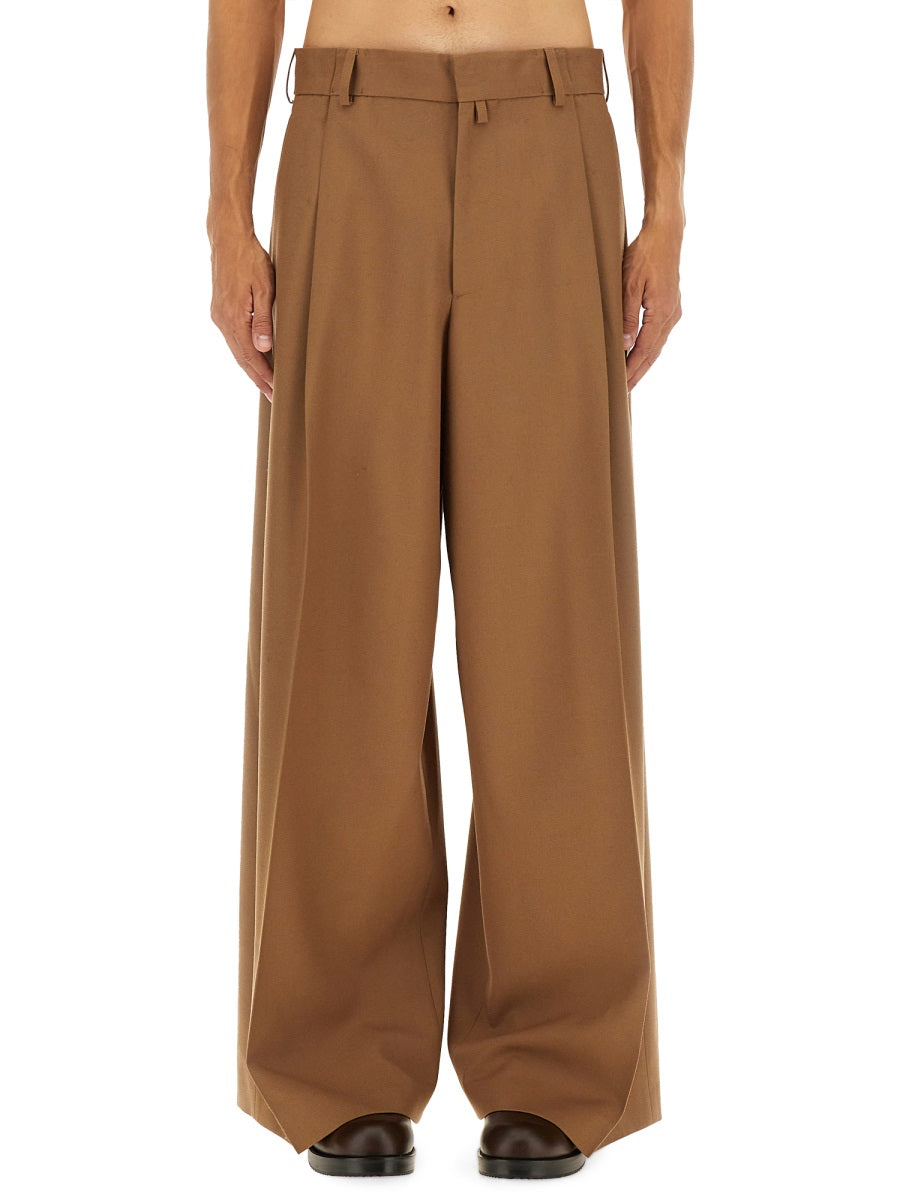 Wide Pleated Pants