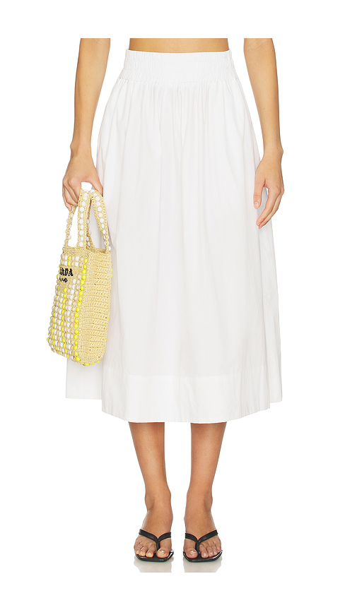Juillet Liv Skirt in White. L. Also in M, S