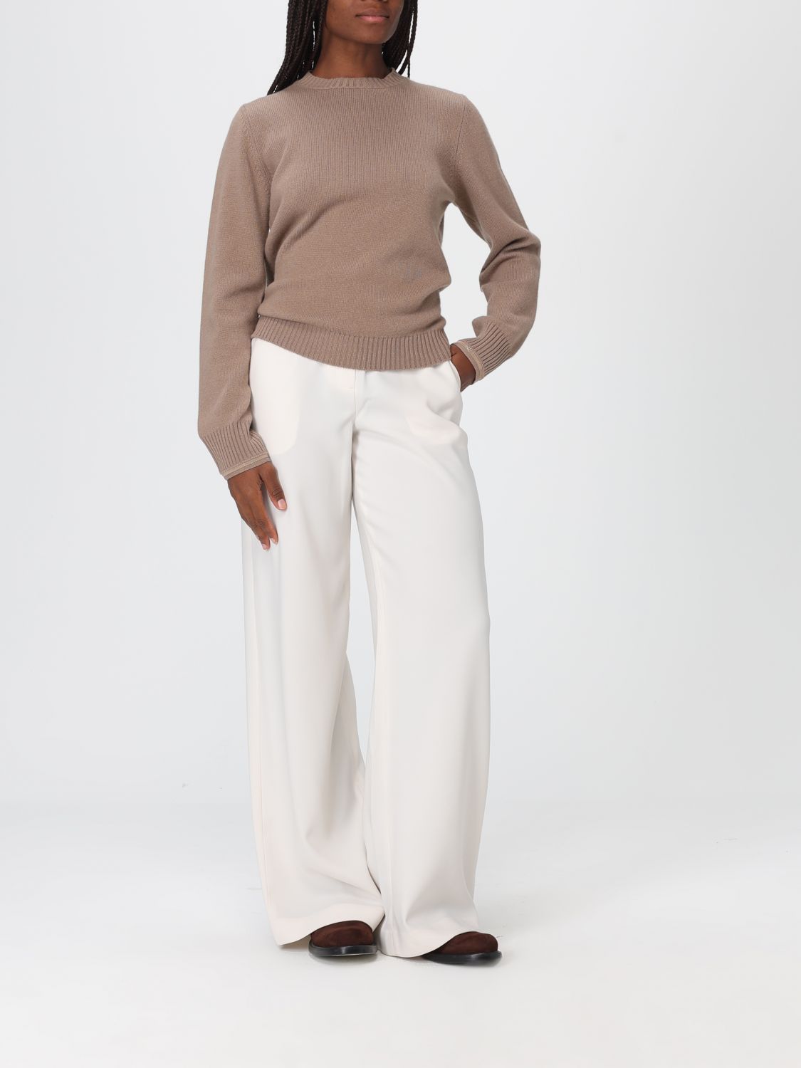 Sweater Woman color Brown
