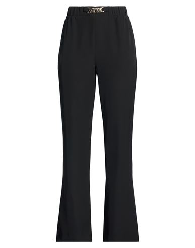 Z. o.e. Zone Of Embroidered Woman Pants Black Size S Polyester, Elastane