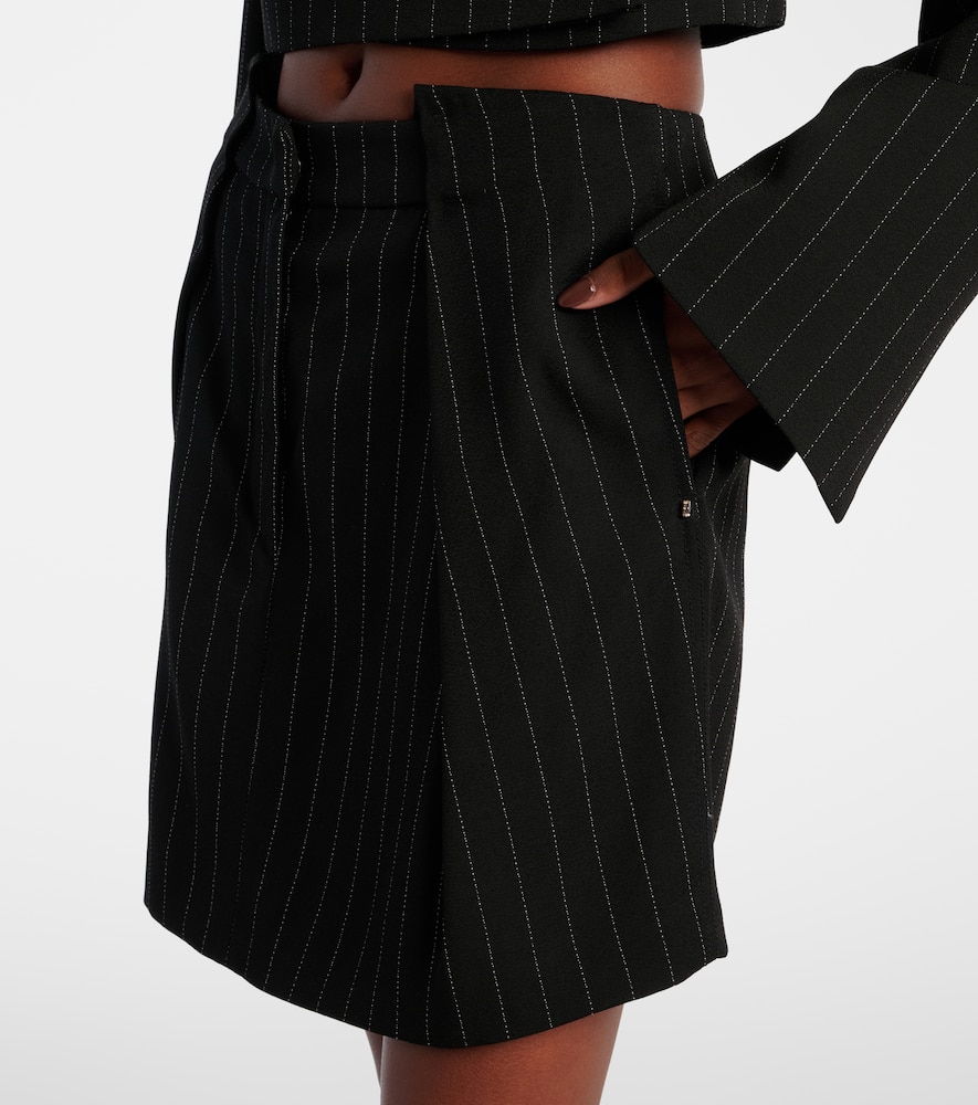 Ragno pinstripe miniskirt