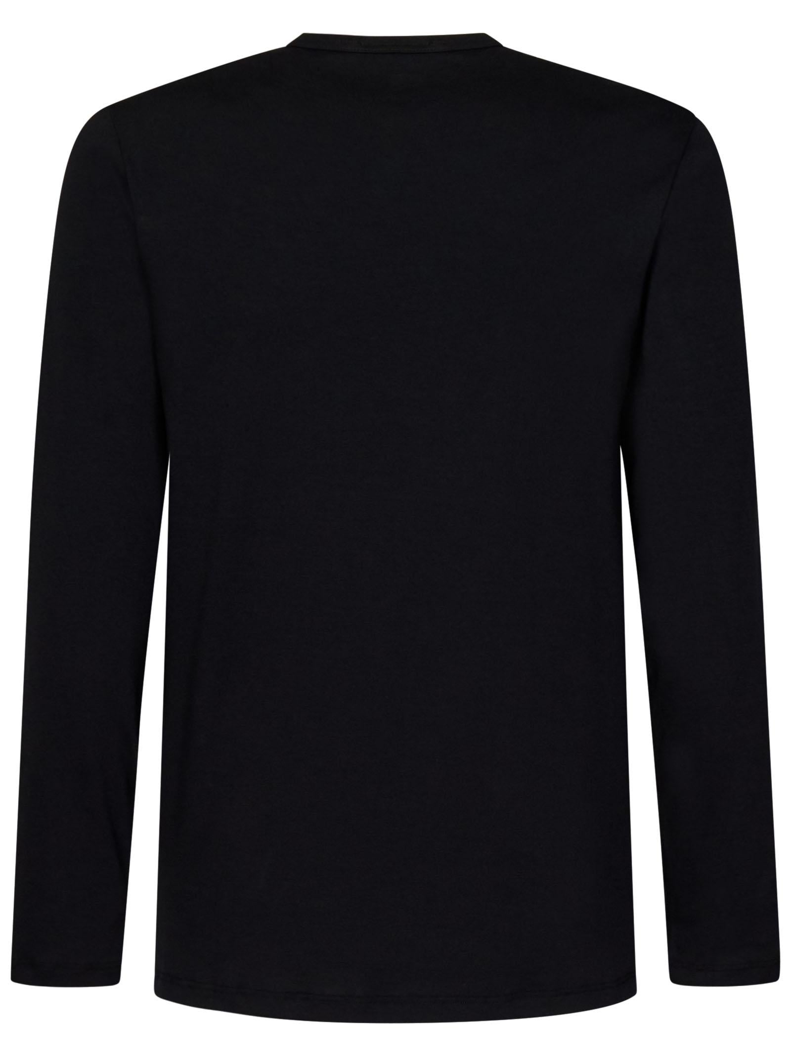 Classic Fit Long Sleeve T-Shirt — Black