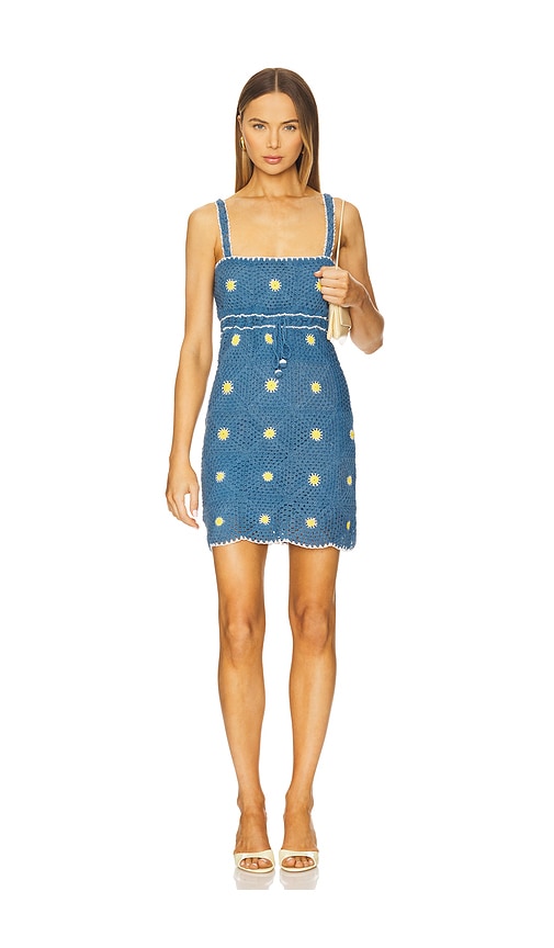 SAYLOR Aster Dress in Blue. S. Also in