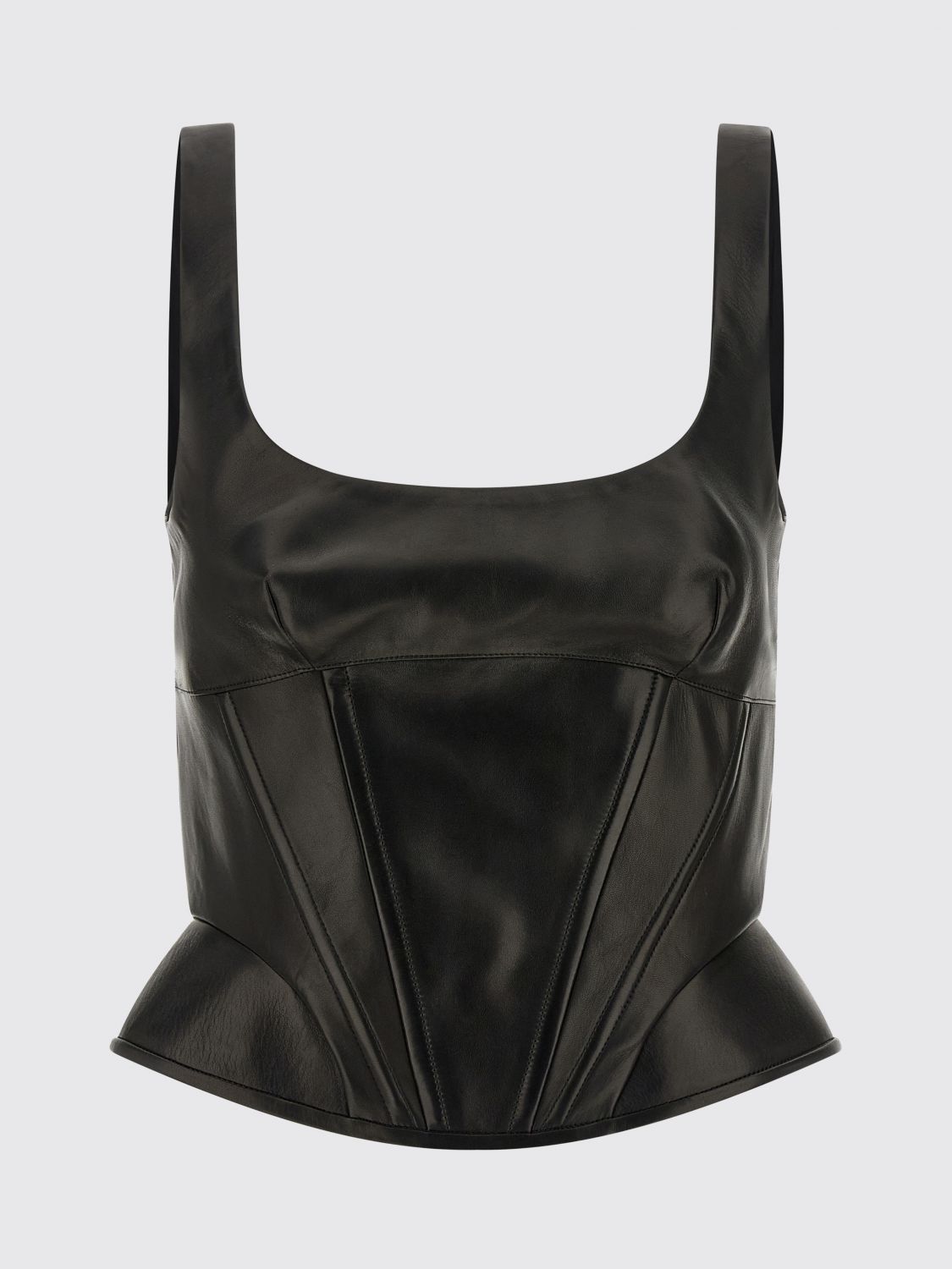 Top Woman color Black