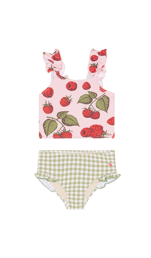 Pink Chicken Girls Via Tankini in Pink Raspberries. 3 also , 4