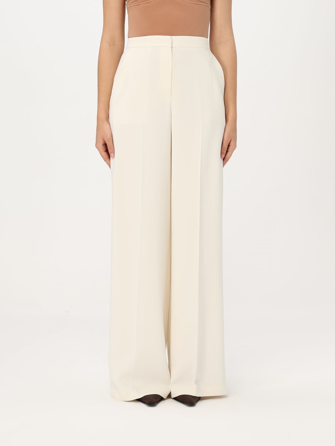 Pants PINKO Woman color White