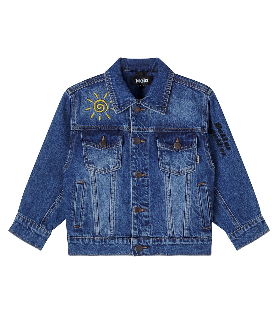 Honore patch-appliqué denim jacket