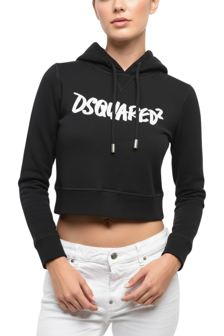 D2 Mini Hoodie In Black