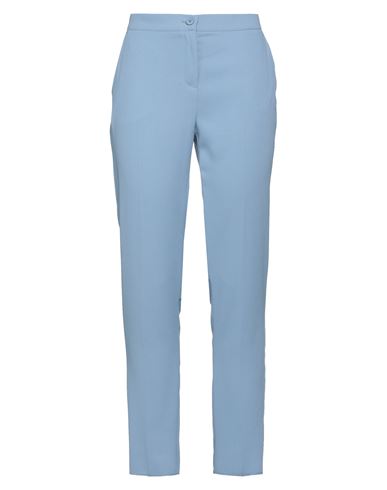 Woman Pants Pastel blue Size 8 Polyester