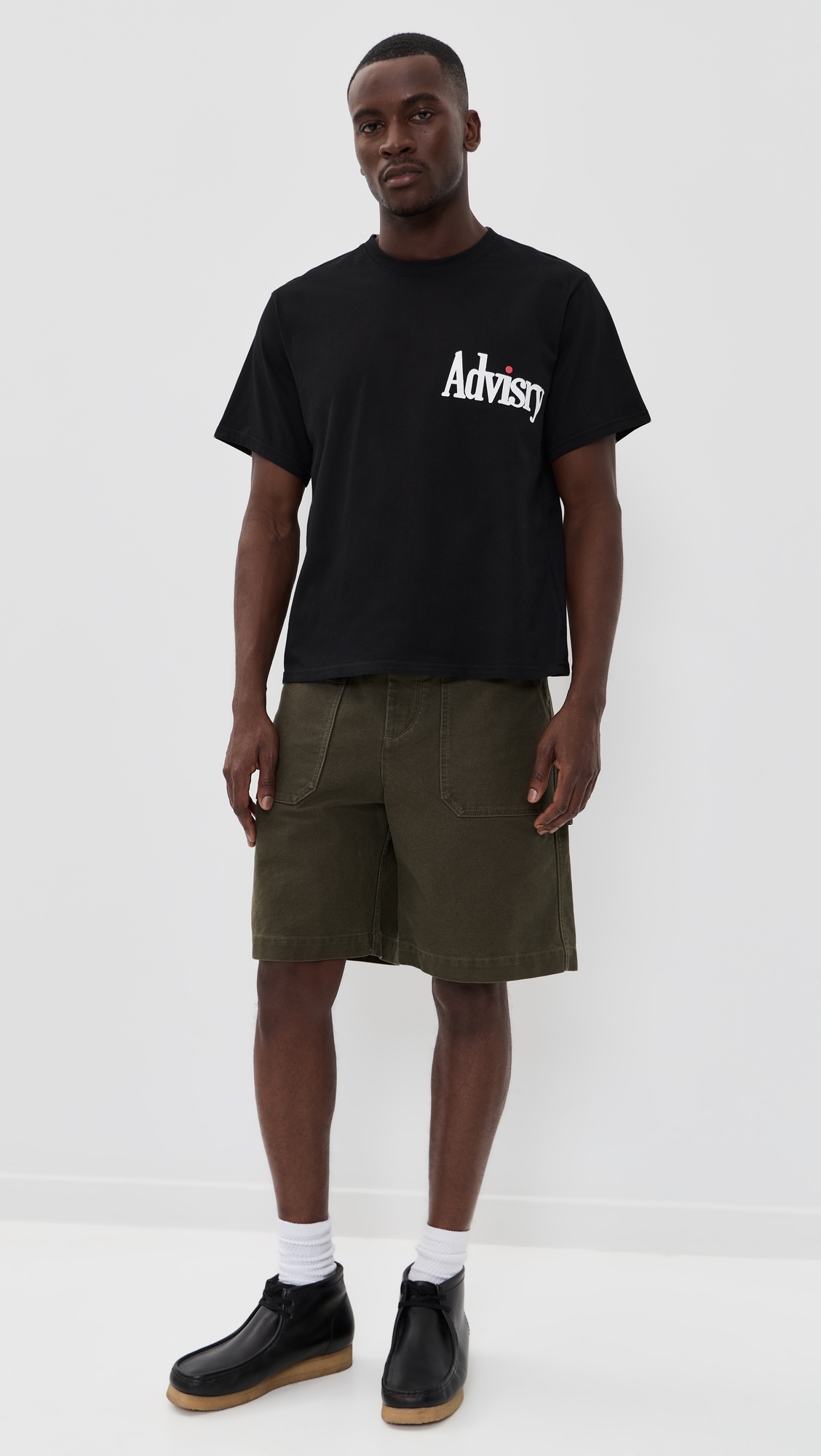 Dot Logo Tee Black