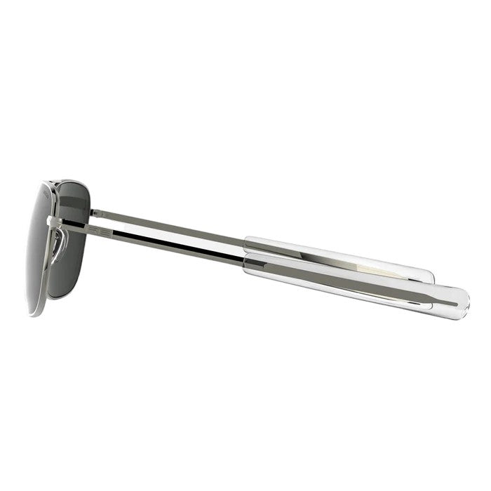 Randolph Engineering Man AF095 Gunmetal Outlet sunglasses Metal Rifle barrel Grey Squared Norma