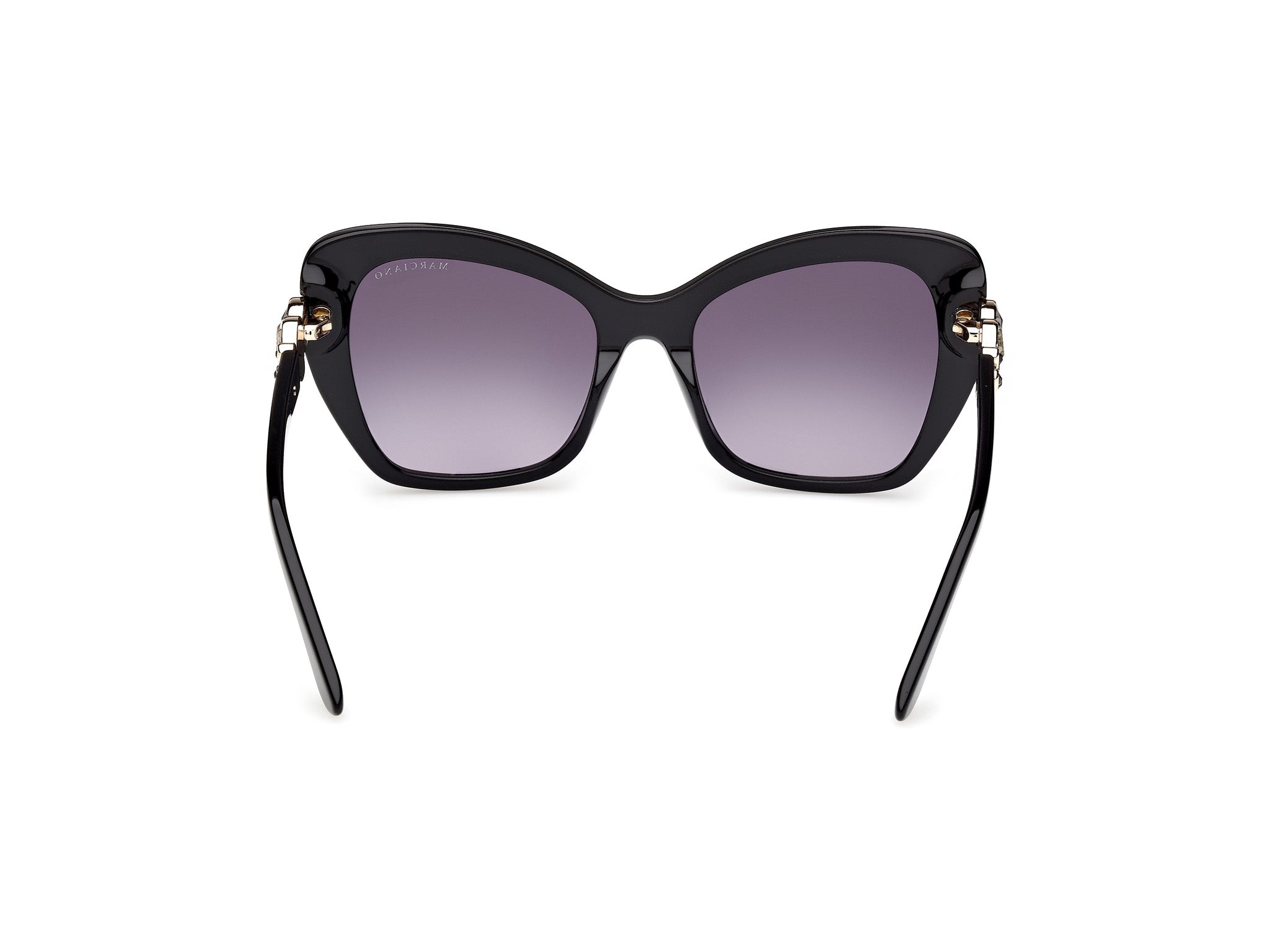 Guess by Marciano Mujer Guess by Marciano GM00032 01B Gafas de sol Acetato Negro Fumar Mariposa Norma
