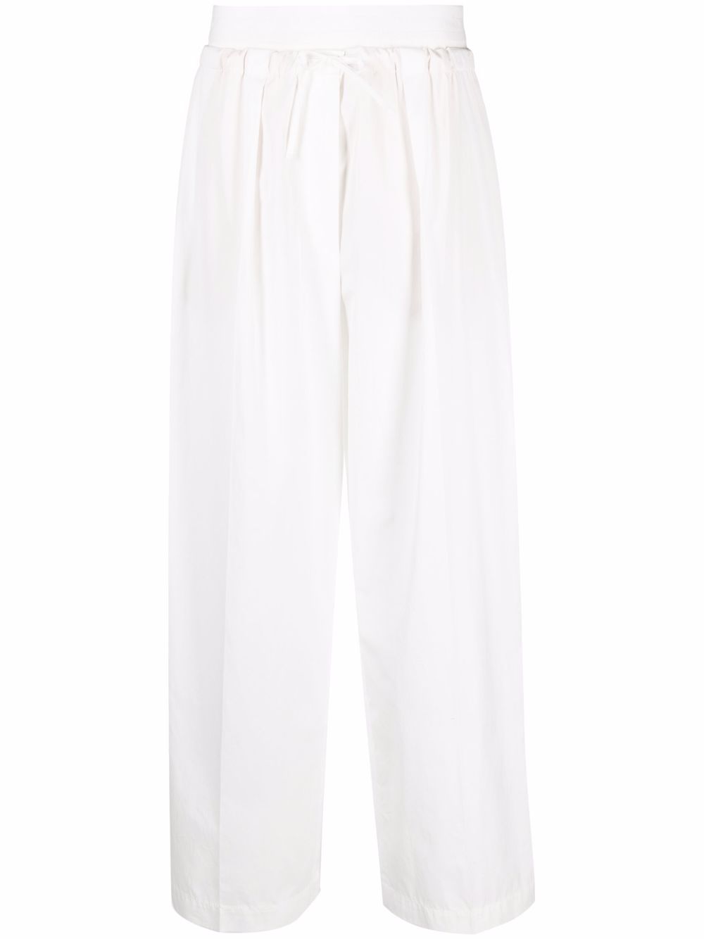 Wide-leg trousers - White