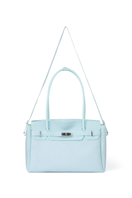 JELLY TWO-WAY BIG BAG IN ICE BLUE