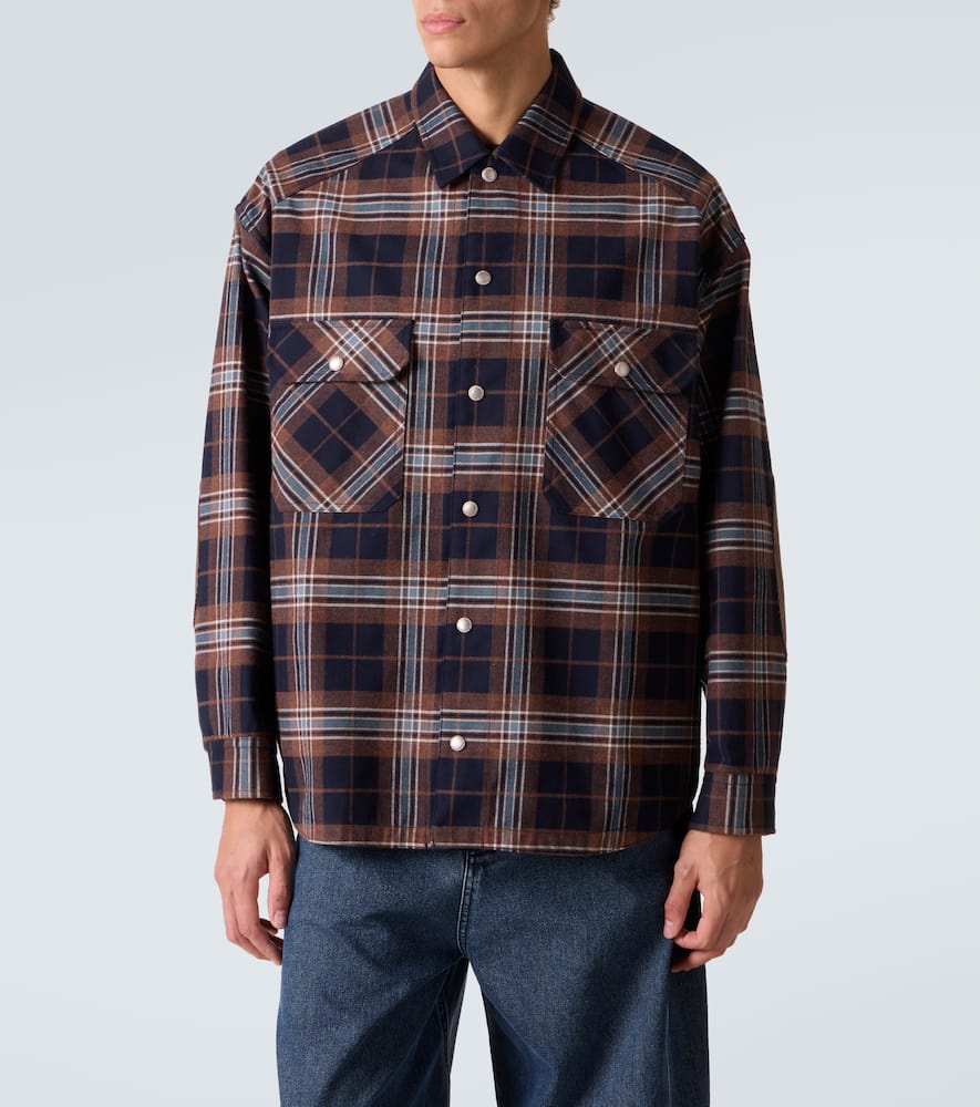 Comme des Garçons Homme Plaid cotton overshirt